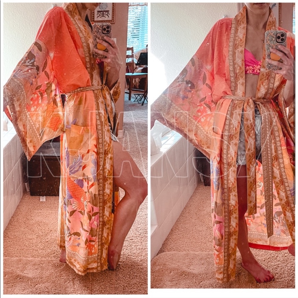 Bohemian Mermaid Kimono Duster - Picture 16 of 16